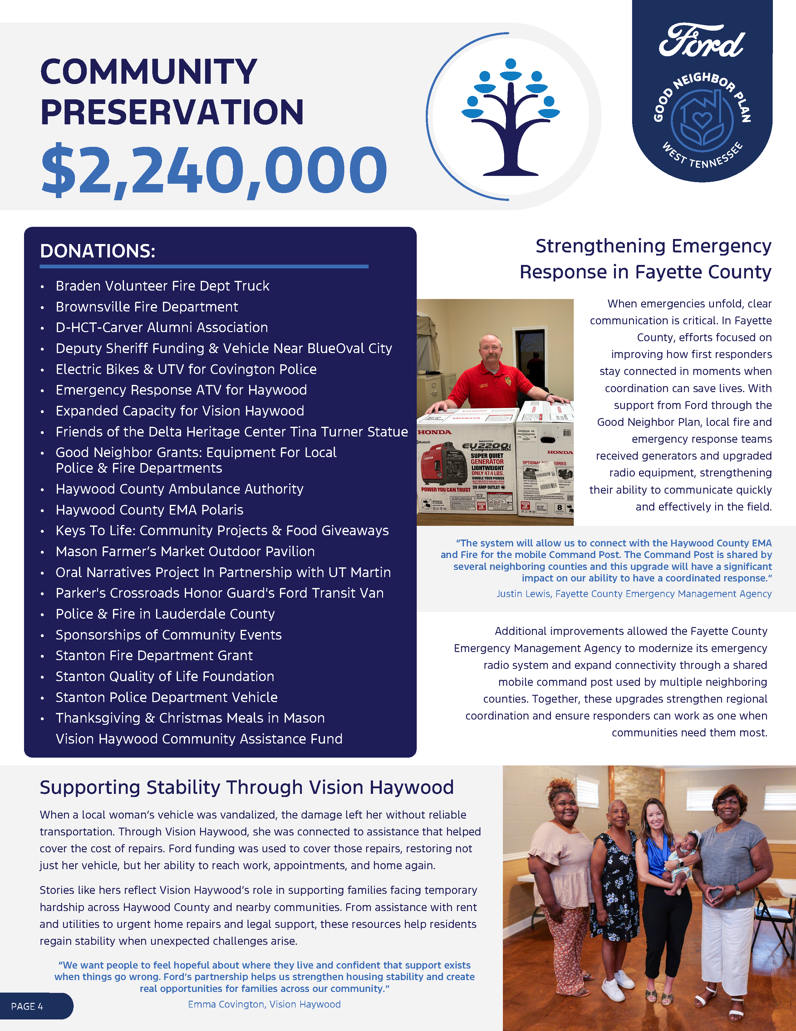 Good Neighbor Plan Progress Report Page 5